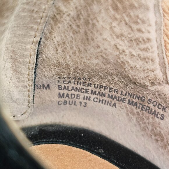 Sofft Black Espadrille Leather Wedge Strappy Sandals Size 9 - Picture 7 of 7